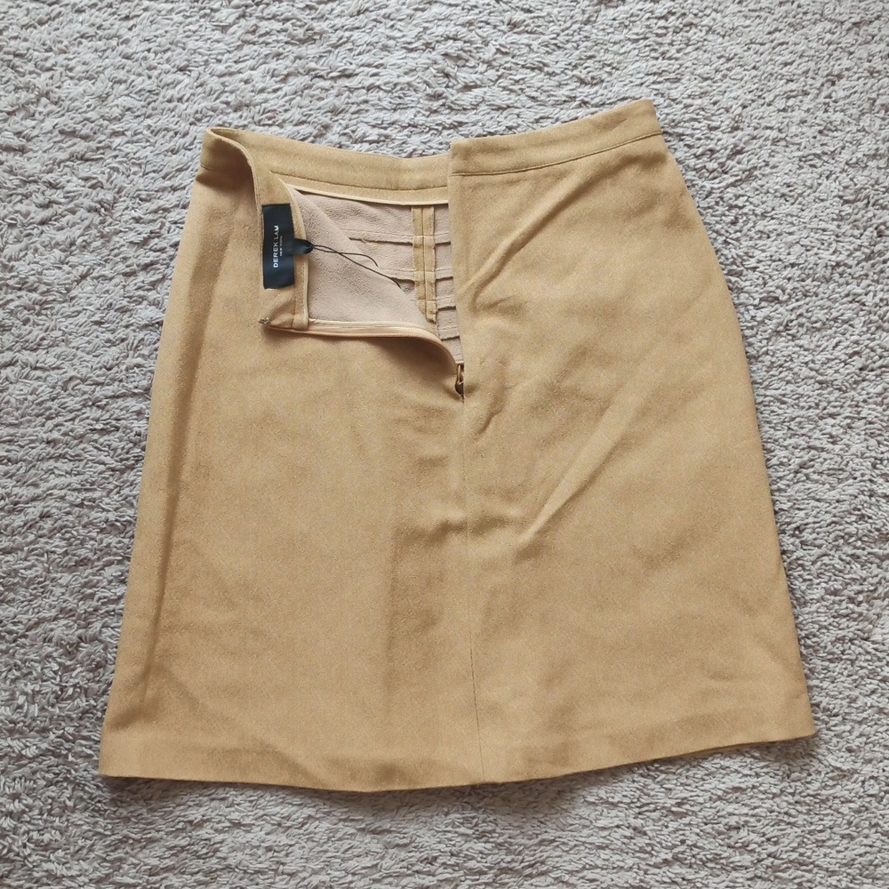 NWT Derek Lam Gold Mini Skirt - SIZE EU 42 - Picture 6 of 11